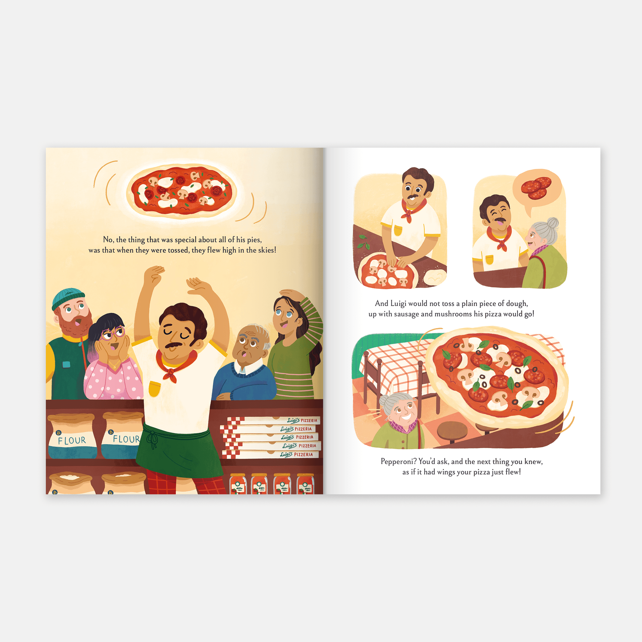 One Pizza to Go!
