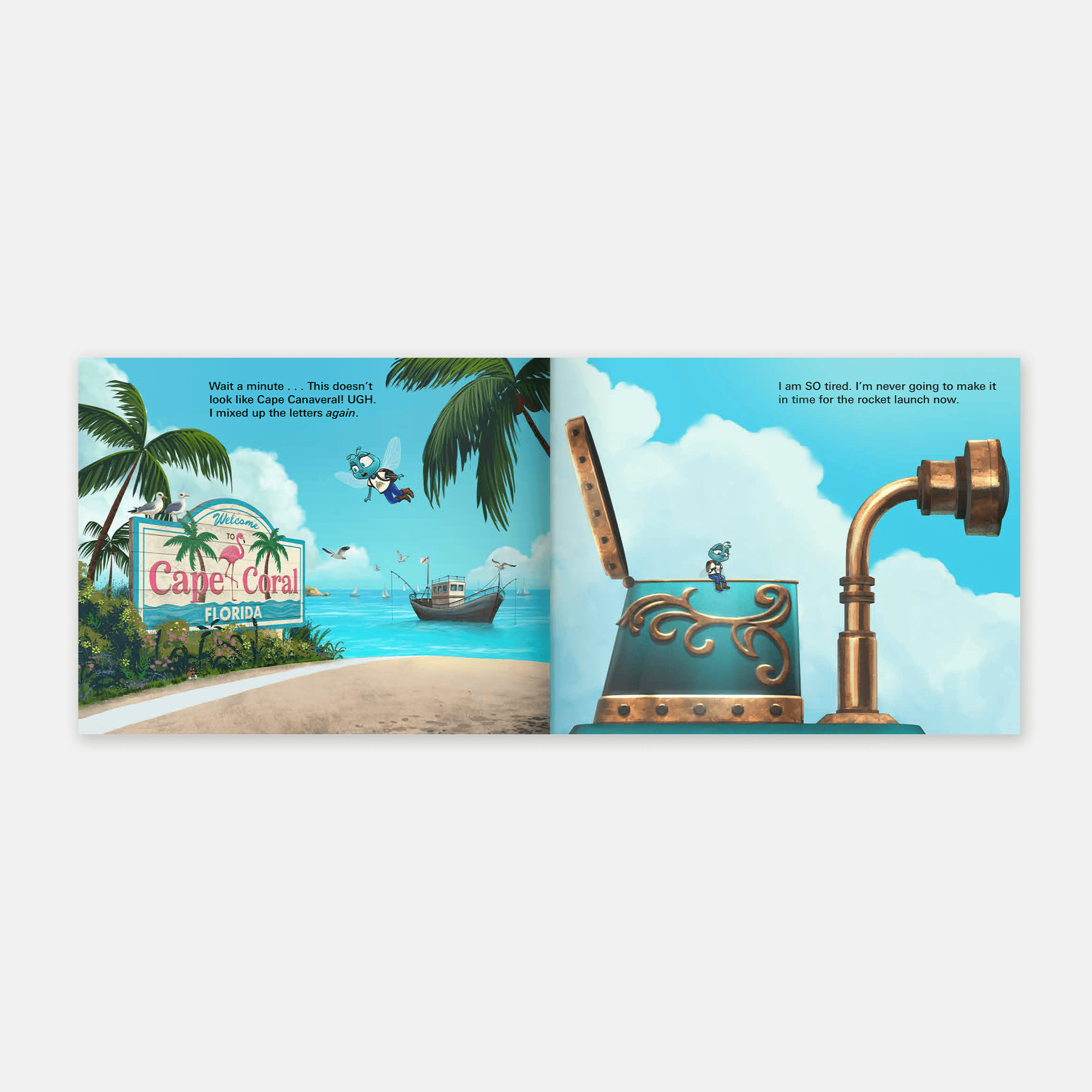 The Fly Who Flew Under the Sea